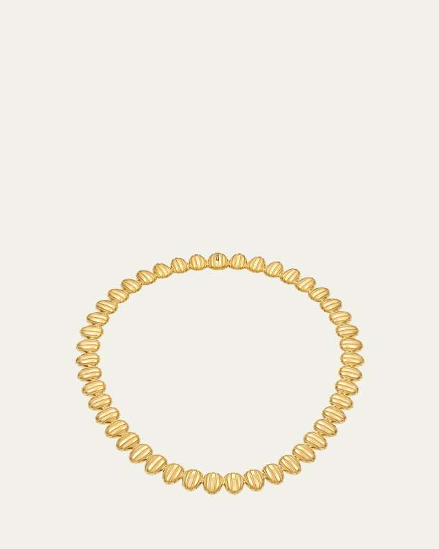 18K Yellow Gold Eos Collar Necklace
